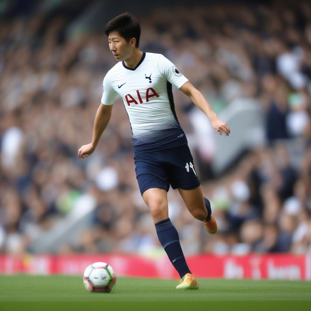Son Heung-min Tottenham 2017