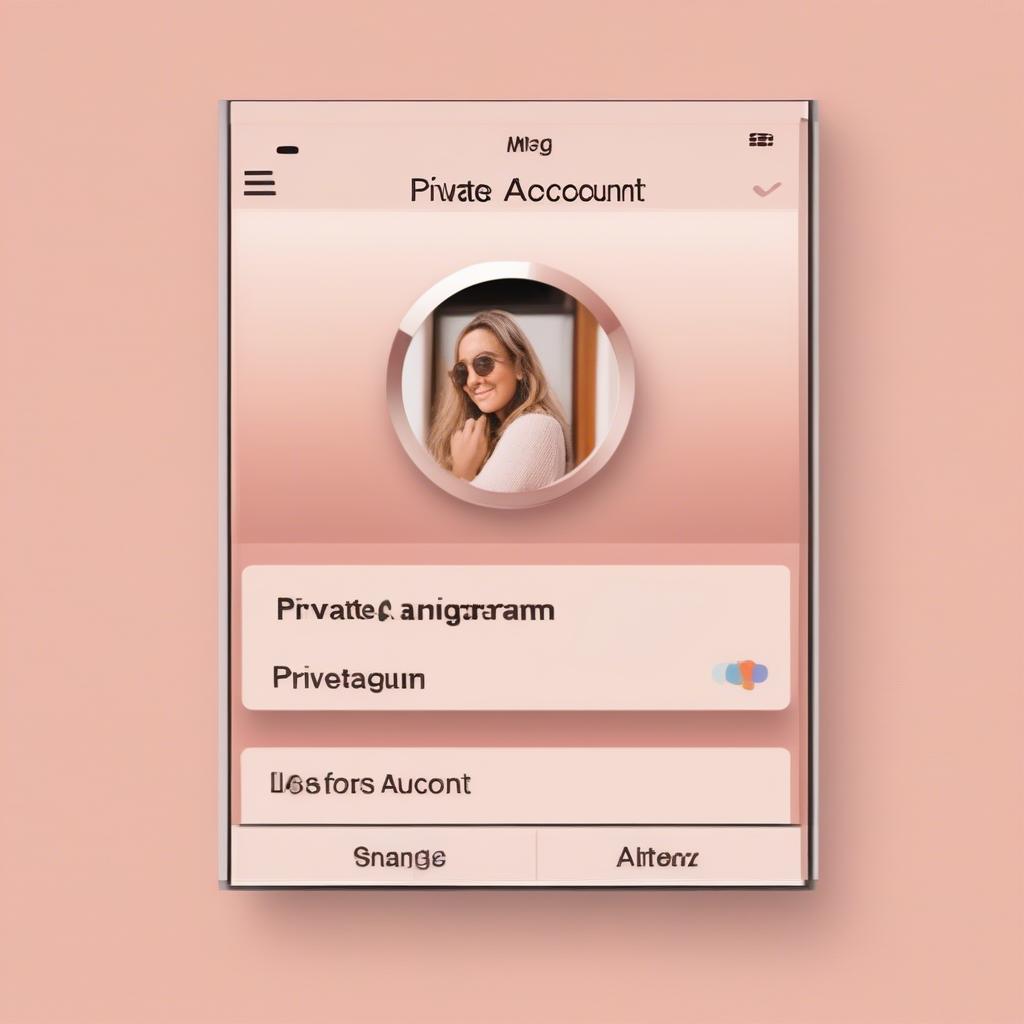 Private Instagram Account