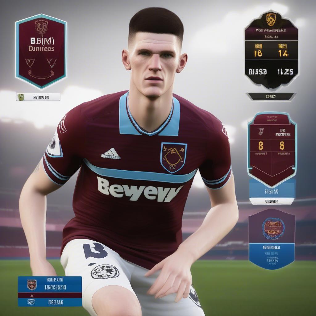 Tiền vệ West Ham FO4: Declan Rice