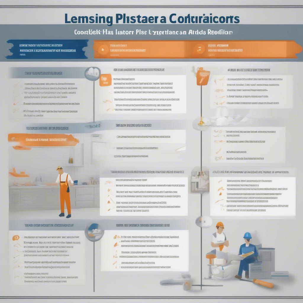 Criteria for choosing a contractor
