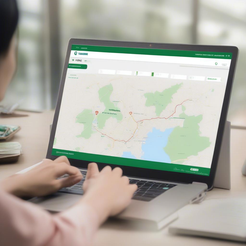 Tìm kiếm Chi nhánh Vietcombank trên website
