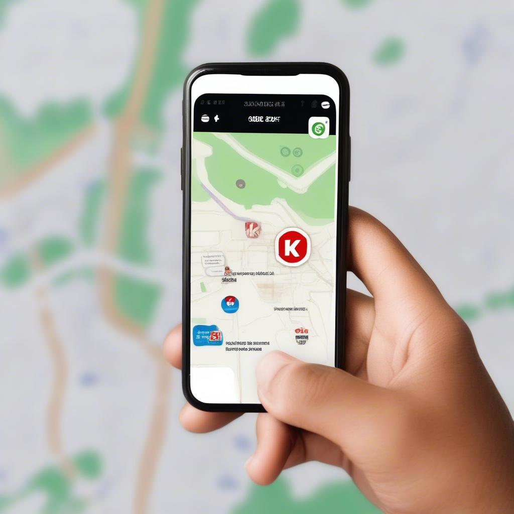 Tìm kiếm Circle K gần nhất