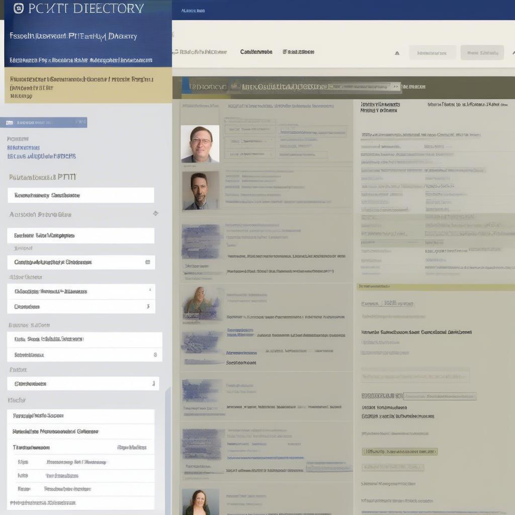 Tìm kiếm Danh sách Giáo viên PTIT trên Website