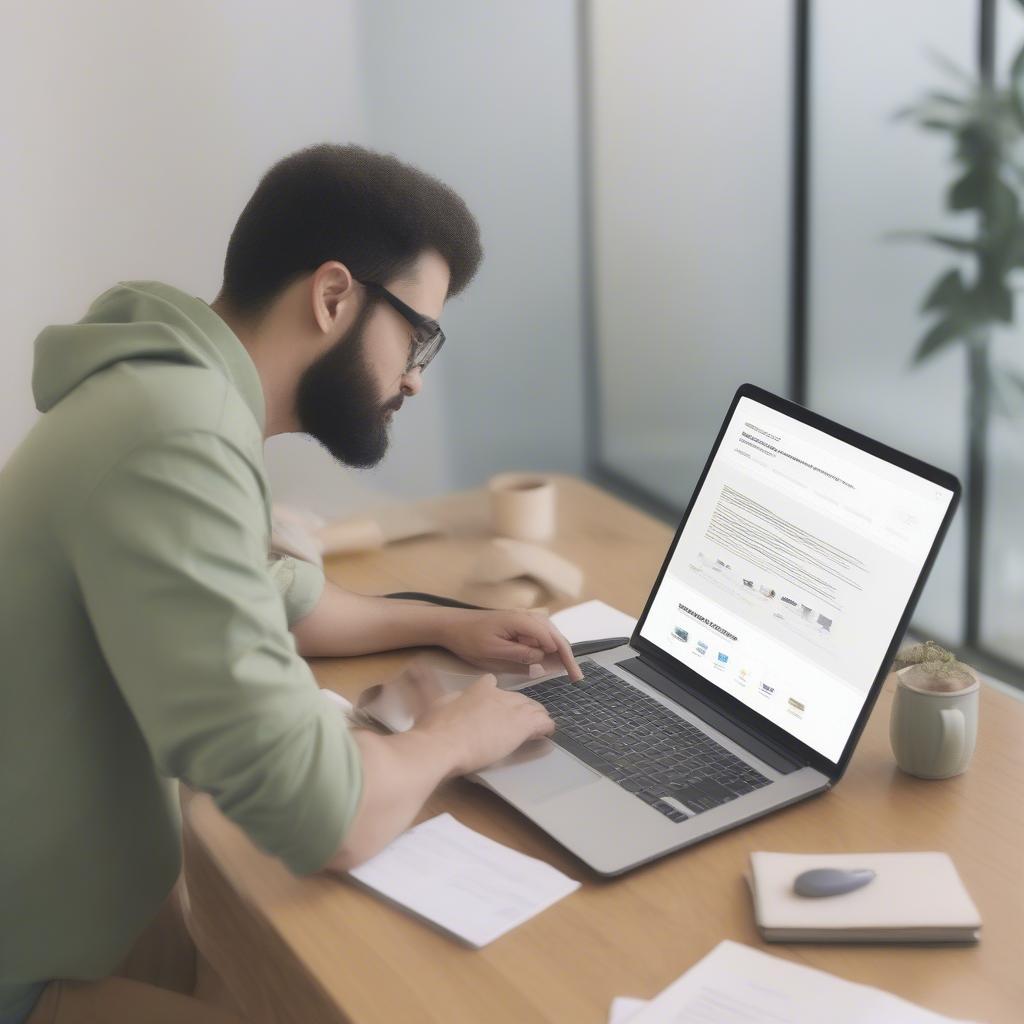 Tìm kiếm thông tin công ty trên website
