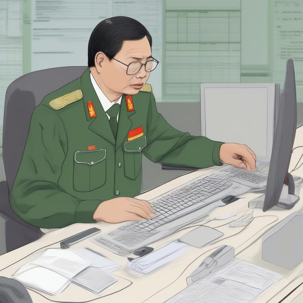 Tìm kiếm thông tin tướng Bộ Công An