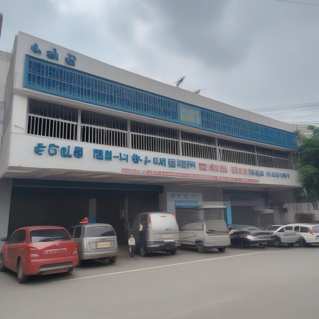 Hình ảnh trung tâm đăng kiểm xe cơ giới tại TP. Hồ Chí Minh