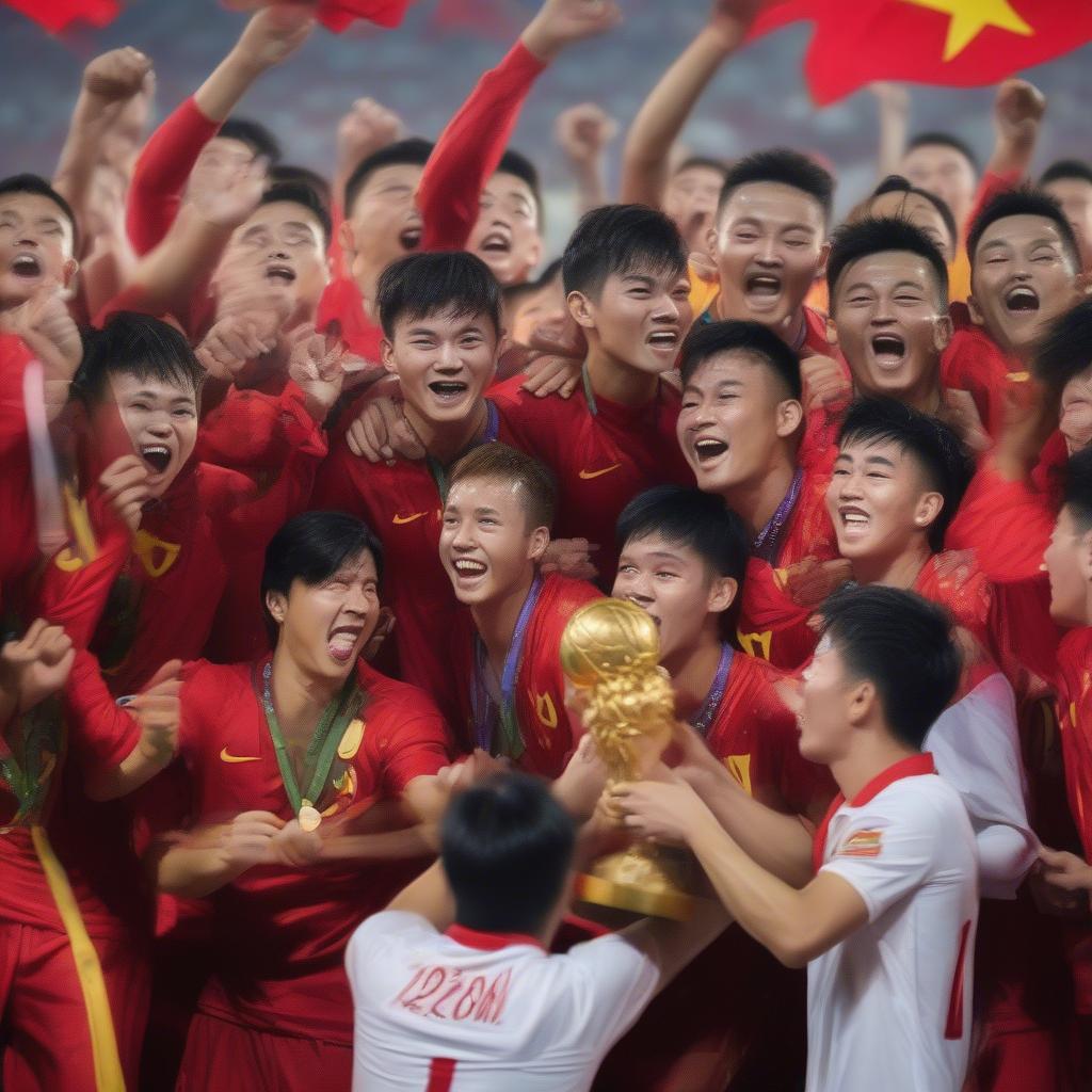 U23 Việt Nam giành Huy Chương Vàng SEA Games 31