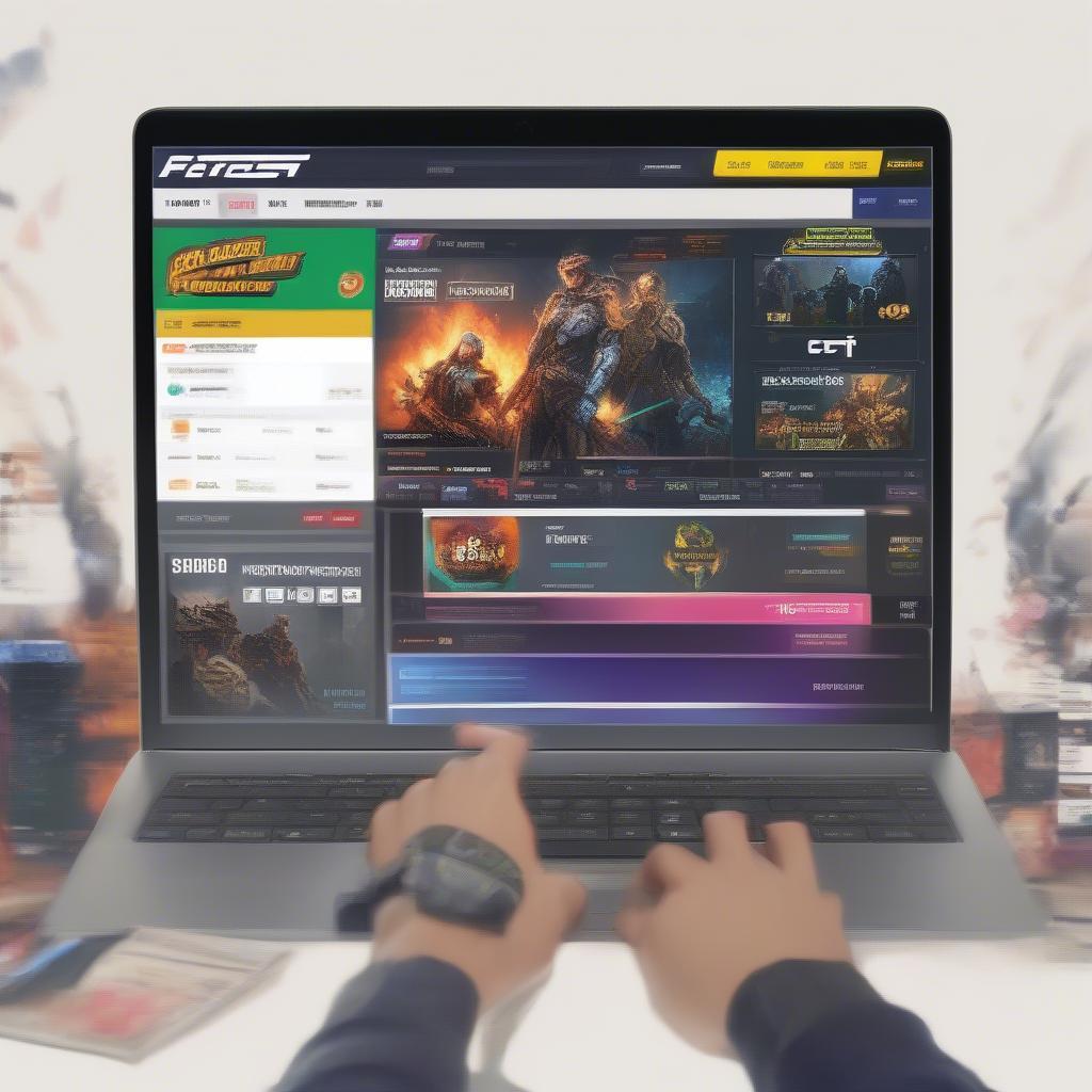 Xem kết quả giải đấu game trên website FPT Shop